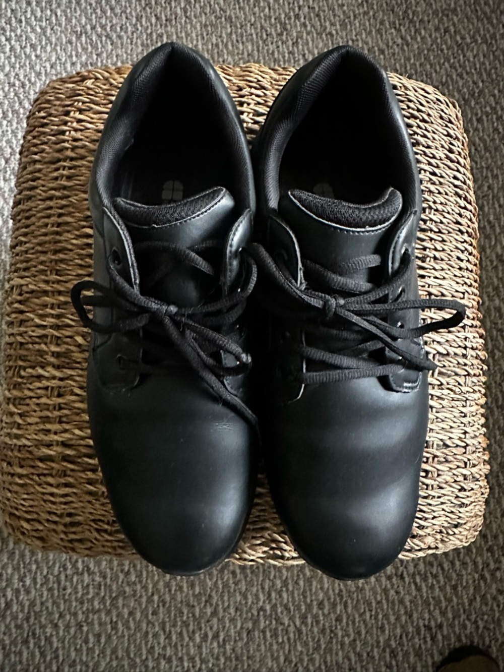 Shoes For Crews Black Men's Slip Resistant Work Shoes (NWOB)